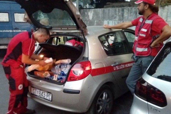 Značajan doprinos Crvenoga križa u borbi s požarom na području Splitsko-dalmatinske županije