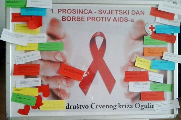 Ogulin - obilježavanje Svjetskog dana borbe protiv AIDS-a