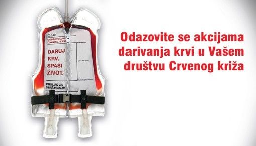 Darujte krv, spasite život