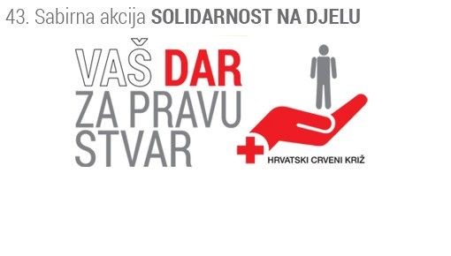 U četvrtak diljem Hrvatske HCK provodi sabirnu akciju SOLIDARNOST NA DJELU