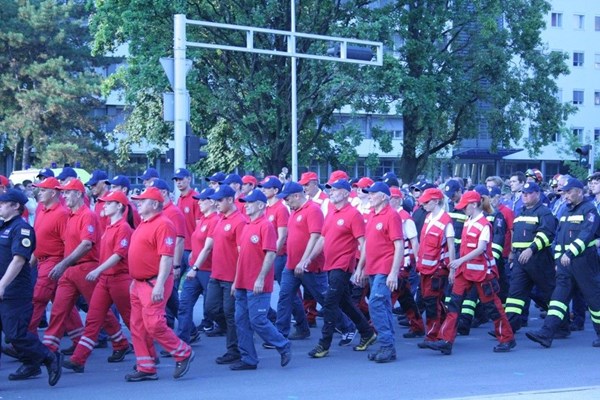 Hrvatski Crveni križ sudjelovao u svečanom mimohodu povodom Dana pobjede i domovinske zahvalnosti