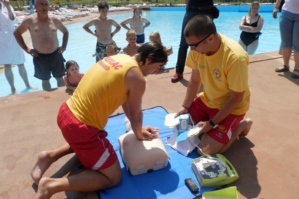 Krapina - sportske igre i pokazna vježba spasilaca