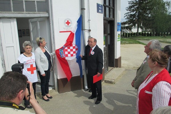 Koprivnica - u Rasinji otvorene prostorije Općinskog društva Crvenog križa