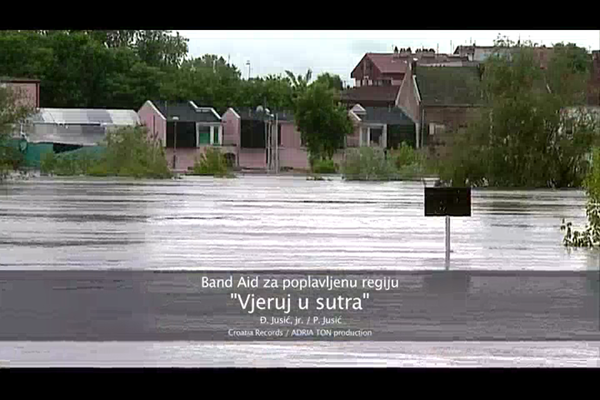 Pjesmom za pomoć poplavljenim područjima